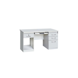 ESCRITORIO DE METAL REFORZADO 4 GAVETAS