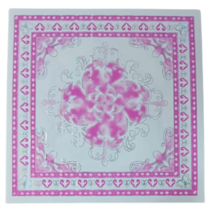 LAMINA DE CIELO RASO PVC 603X603 FY04 FLOR ROSADO