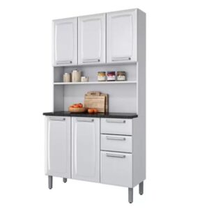 MUEBLE PARA COCINA 3 GAVETEROS 5 PUERTAS BLANCA 6000001066