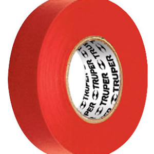 TAPE ELECTRICO ROJO 18 METRO TRUPER 12504