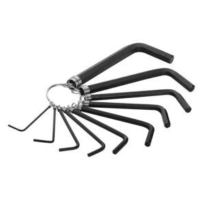 JUEGO DE LLAVE ALLEN HEXAGONAL (10 PIEZAS) TOLSEN 20051