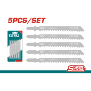 JUEGO DE 5 HOJAS PARA CALADORA (74MM) TOTAL TJSBT111C