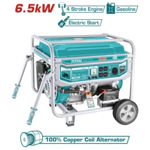 GENERADOR A GASOLINA 6500W 110-120/220-240 TOTAL UTP155001