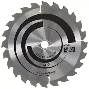 DISCO DE SIERRA CIRCULAR 7 1/4" BOSCH 24D