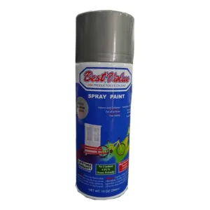 PINTURA SPRAY DE ALTA TEMPERATURA PLATEADO 10 OZ BEST VALUE A12205