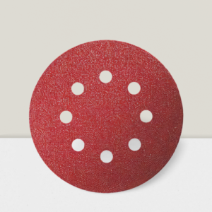 DISCO DE LIJA ROJA CON VELCRO #120 ABRACOL