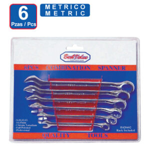 JUEGO DE LLAVES DE COMBINACION (6 PIEZAS) BEST VALUE H420402