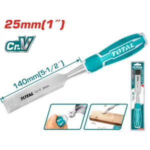 CINCEL PARA MADERA ANCHO: 25 MM LONGITUD 140 MM TOTAL THT41256