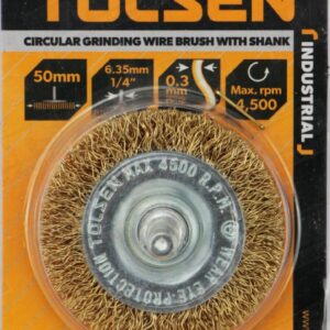 CEPILLO CIRCULAR ENTORCHADO  5'' TOLSEN 77533