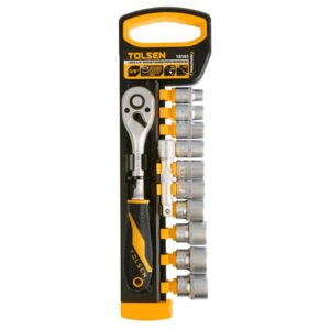 JUEGO DE SOCKET (12 PIEZAS) DE 3/8" TOLSEN 15151