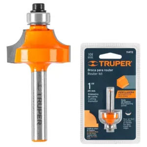 BROCA PARA ROUTER PERFILADORA 1" TRUPER 11472