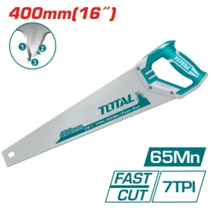 SERRUCHO DE MANO DE 16 " DOS COLORES TOTAL THT551662D