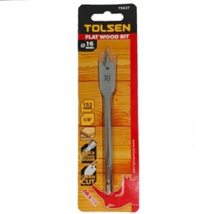BROCA PLANA PARA MADERA 16MM TOLSEN 75637