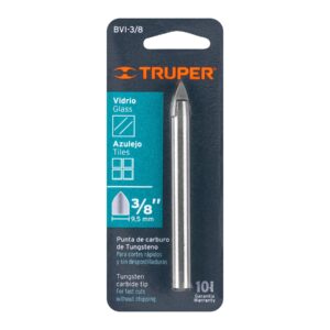 BROCA PARA VIDRIO Y AZULEJOS 3/8" TRUPER 11704