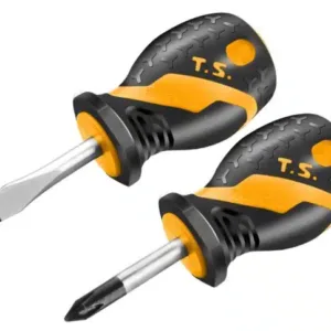 JUEGO DE DESTORNILLADOR STUBBY (2 PIEZAS) TOLSEN  20734
