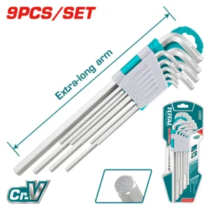 JUEGO DE LLAVE ALLEN (9 PIEZAS)1.5-10MM TOTAL THT106192