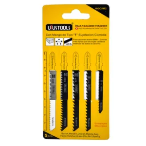 HOJA CALADORA PARA MADERA MANGO T 5PCS HOC5M2 UYUSTOOLS