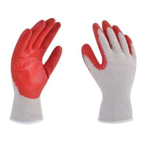 GUANTE BLOQUERO BLANCO/ROJO TWOWOLVES