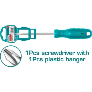 DESTORNILLADOR HAXAGONAL MANGO PLASTICO 6MM X 125MM TOTAL THTDC2256P