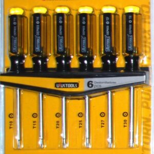 JUEGO DE DESTORNILLADOR TORX DE CELULAR  6PCS DEP605 UYUSTOOLS