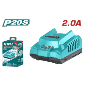 CARGADOR 20V 2.0AH CARGA RAPIDA (1HORA) TOTAL UTFCLI2001
