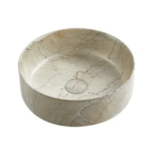 LAVAMANO DE MESA A0036 MARMOL CHOCOLATE CLARO