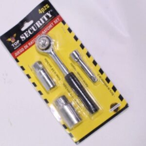 JUEGO DE RACHET DE 4 PIEZAS TOP QUALITY SECURITY