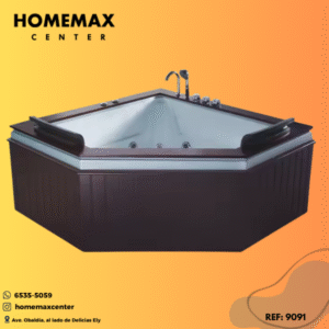 JACUZZI TRIANGULAR ESQUINA 600X1500X680MM 9091