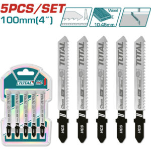JUEGO DE HOJAS SIERRA CALADORA PARA MADERA 5PCS TOTAL TJSBT101D