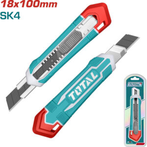 EXACTO DE PLÁSTICO 18MMX100MM TOTAL THT511815