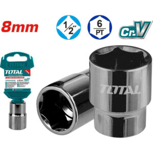 SOCKET 1/2" HEXAGONAL 24MM TOTAL THTST12241