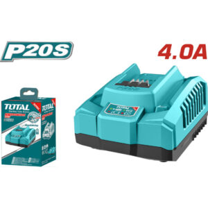 CARGADOR 20V 4.0AH CARGA RAPIDA TOTAL UTFCLI20411