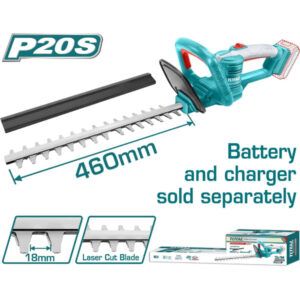 CORTADORA DE ARBUSTOS INALAMBRICA 20V (SIN BATERIA Y CARGADOR) TOTAL THTLI20018
