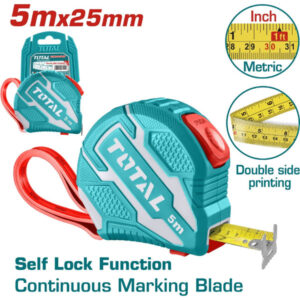 CINTA METRICA 5MTS TOTAL TMT126252