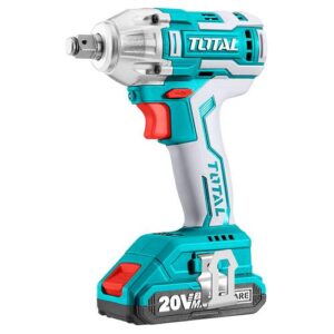 LLAVE DE IMPACTO CUADRADO 1/2" 20V  (1 CARGADOR 2 BATERIAS MALETIN) TOTAL UTIWLI2001