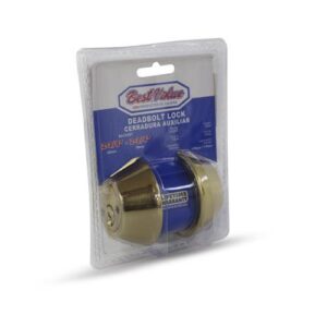 CERRADURA DE BOLT DOBLE DORADO BEST VALUE C17660