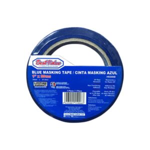 MASKING TAPE AZUL 1"X30 YARDAS BESTVALUE H03008