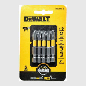 MECHA PUNTA ESTRELLA PH2 #2 (5PCS) TOUGH GRIP DEWALT DWA2PH2-5L