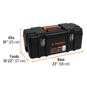 CAJA DE HERRAMIENTA NARANJA/NEGRO 23" TRUPER 11506