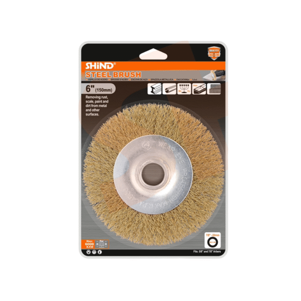 RUEDA DE ALAMBRE CIRCULAR 150MM SHIND SD94924