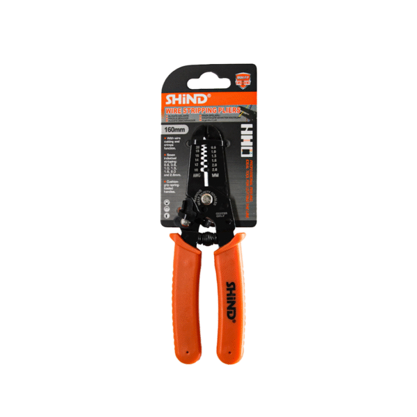 ALICATE PARA PELAR CABLE DE 6.3" SHIND SD 94078